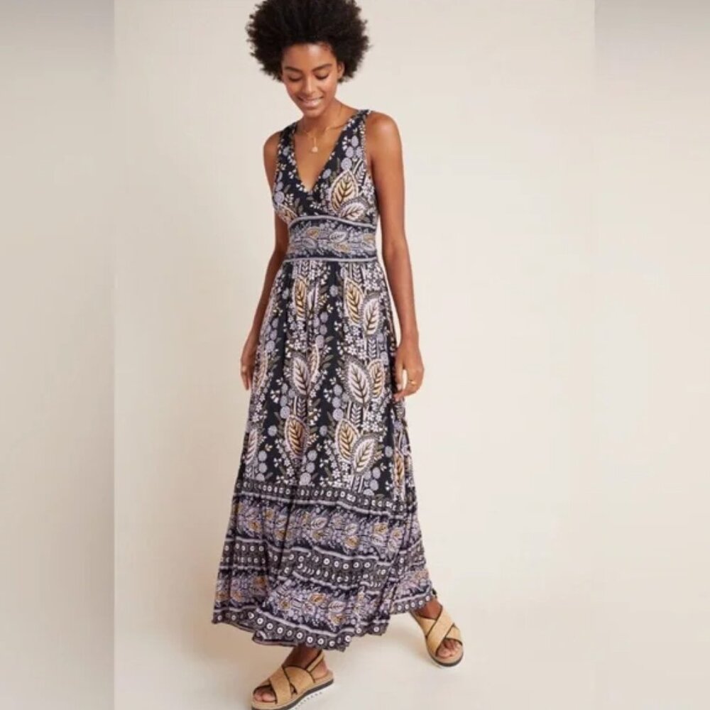 Maeve x Anthropologie - Giulietta Maxi Dress - S - Super Comfy!